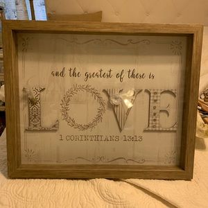 Picture with LOVE and scripture